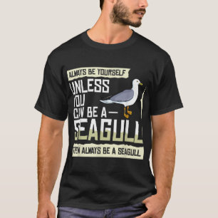 Fiskmås Seabird Gift Sea Gull Bird T Shirt