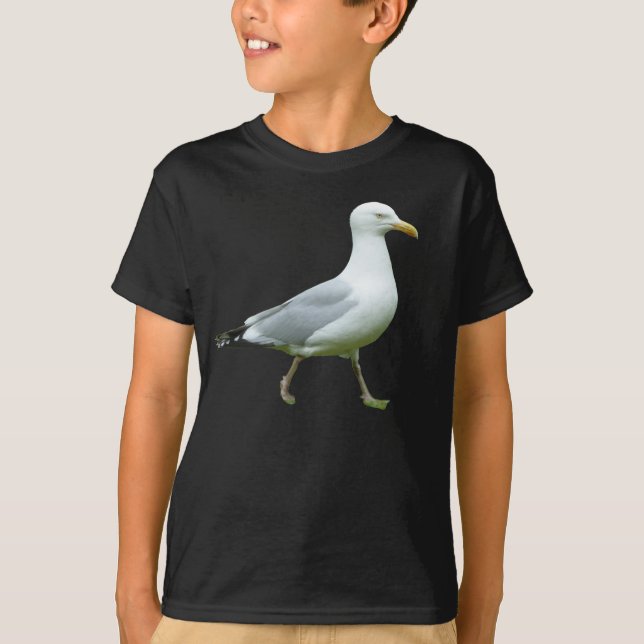 Fiskmås Tee Shirt (Framsida)