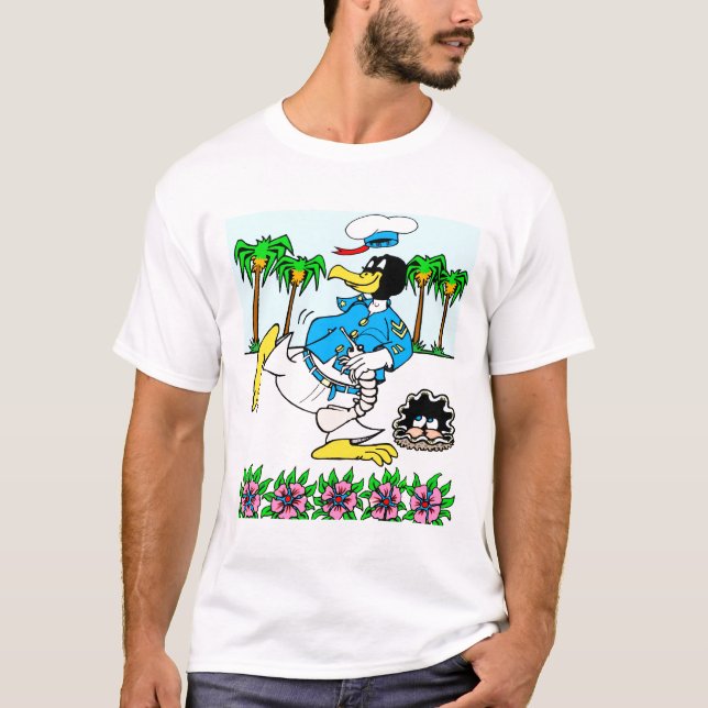 FISKMÅS TEE SHIRT (Framsida)