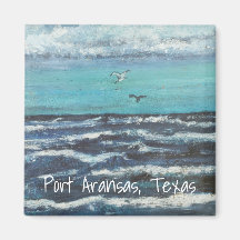 Fiskmås vid Sunset Magnet