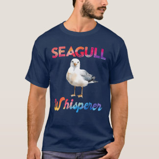 Fiskmås Whisperer Bird älskare Sea Bird Fiskmåsar T Shirt