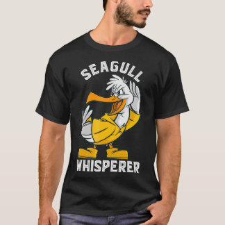 Fiskmås Whisperer Calling Squawk Gull Fiskmås Kärl T Shirt