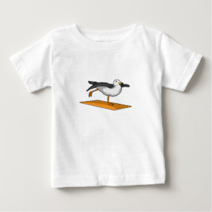 Fiskmås Yoga Meditation Fitness T Shirt