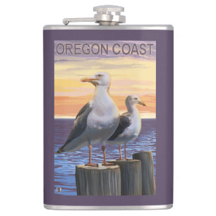 Fiskmåsar för Oregon kustenhav Fickplunta