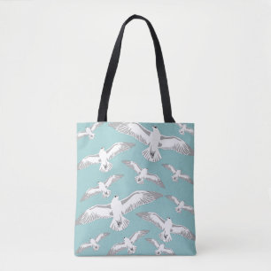 Fiskmåsar Galore Tote Bag Tygkasse
