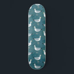 Fiskmåsar Nautical Mini Skateboard Bräda 18,5 Cm<br><div class="desc">En fjol fiskmås som står vid djuphavets grönt. Perfekt för dem som kärlek sväljer fåglar och kusten.</div>