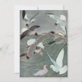 Fiskmåsar över Vinkara oceanen av Louis Agassiz Fu