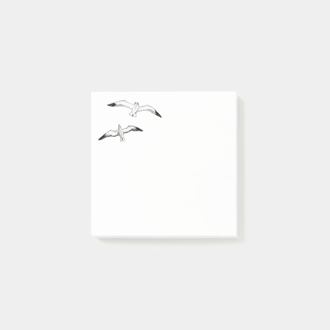 Fiskmåsar Post-it Block (Framsida)