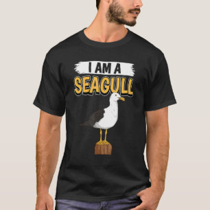 Fiskmåsar Quote Sea Gulls jag är Fiskmås T Shirt