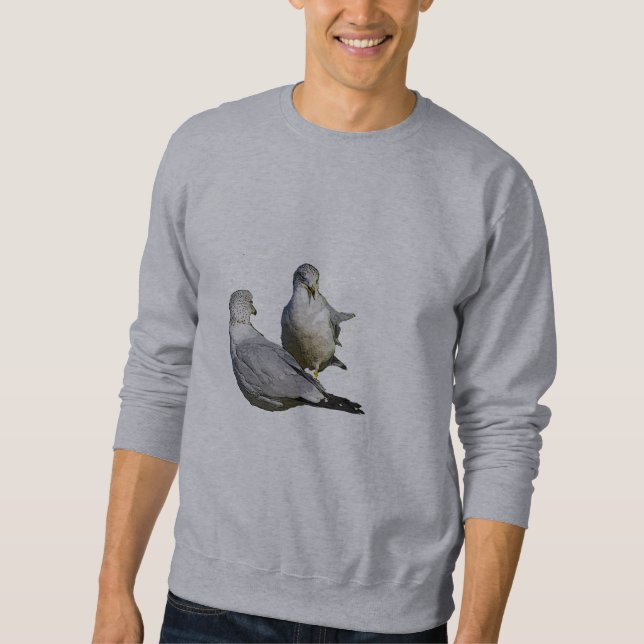Fiskmåsar Sweatshirt (Framsida)