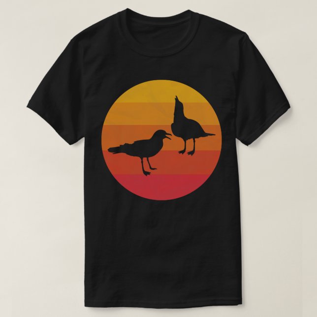 Fiskmåsar T Shirt (Design framsida)
