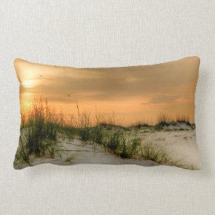 Fiskmåsar vid Soluppgång Lumbarkudde