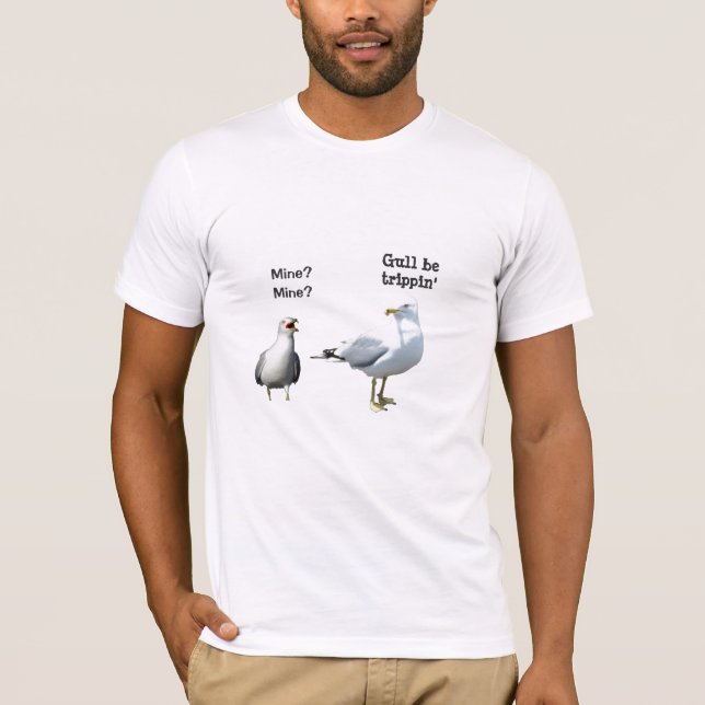 Fiskmåsen är Trippin T-shirt (Framsida)
