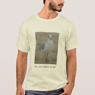Fiskmåsstirrande T-shirt