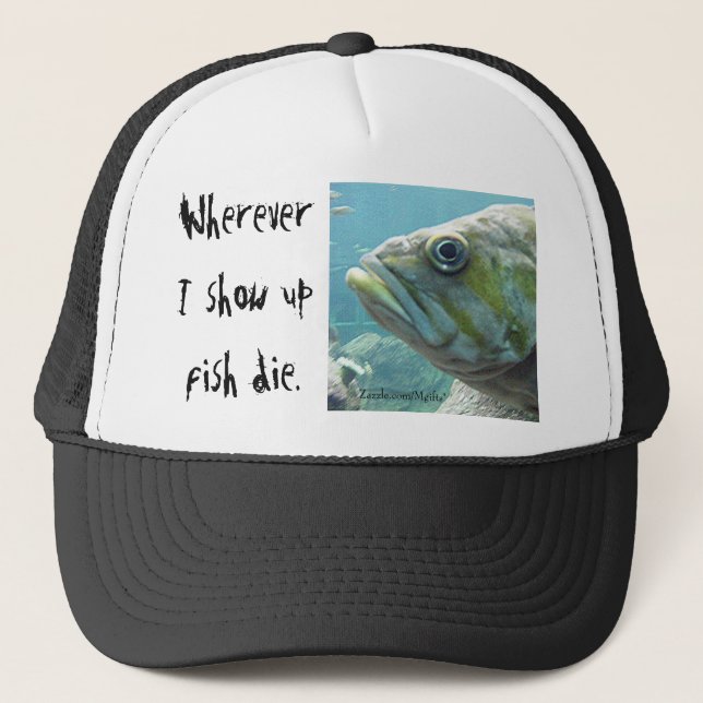 Fiskmatris Truckerkeps (Framsida)