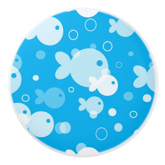 fiskmönster knopp (Framsidan)