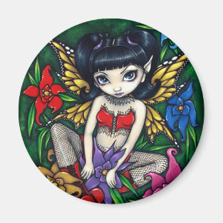 "Fisknät och blommor"-magnet Magnet
