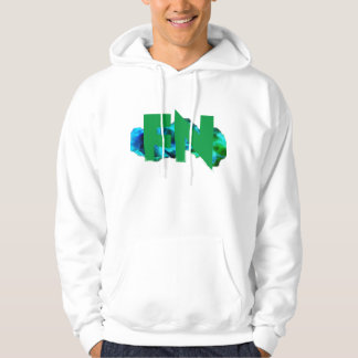 fisknation146 2.0 grönt av hovdjur hoodie