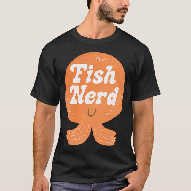 Fisknördsmärke T Shirt (Framsida)