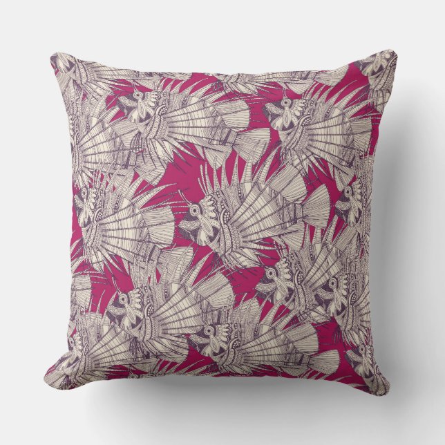 fiskodlingsbär kudde (Framsida)