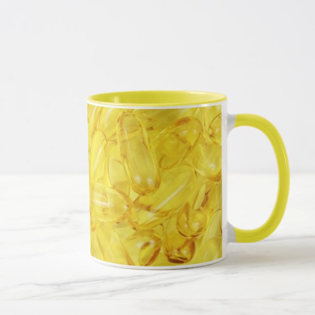 Fiskolja Keramisk Mugg (Höger)