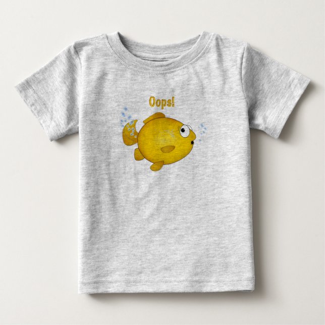 Fiskop! Tee Shirt (Framsida)