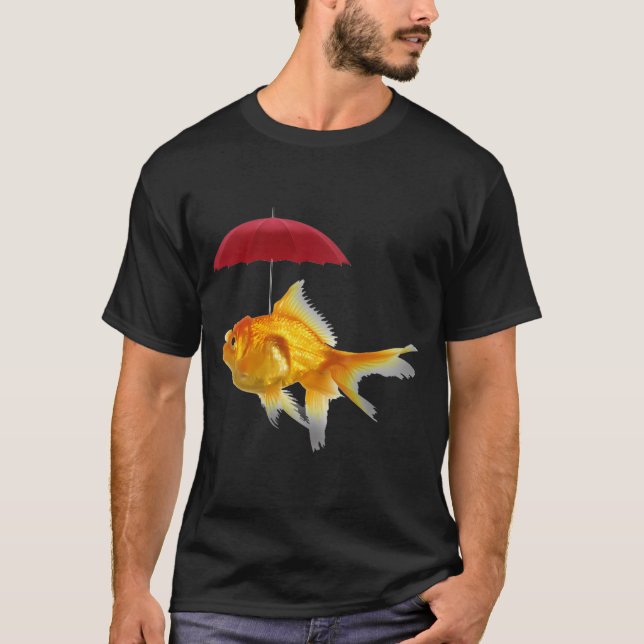 fiskparaplyer t shirt (Framsida)