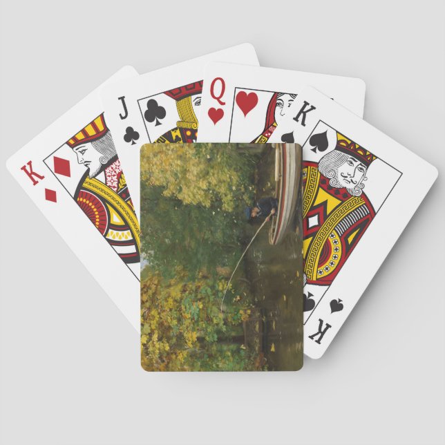 Fiskpojke (av Hans Andersen Brendekilde) Casinokort (Baksidan)