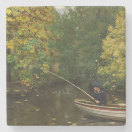 Fiskpojke (av Hans Andersen Brendekilde) Stenunderlägg