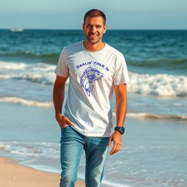 Fiskreelin" in dem i t shirt