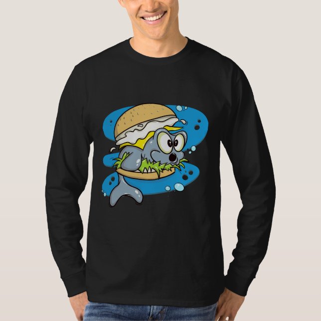 Fisksammy Filet O Fish Sandwich T Shirt (Framsida)