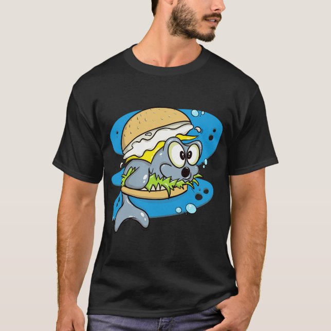 Fisksammy Filet O Fish Sandwich T Shirt (Framsida)