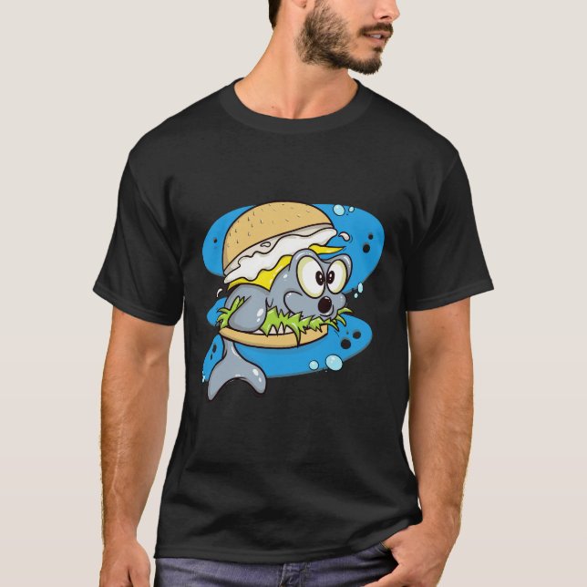 Fisksammy Filet O Fish Sandwich T Shirt (Framsida)