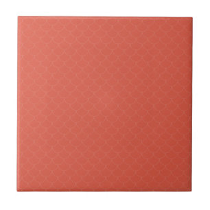 Fiskskalor vermilion red färg kakelplatta