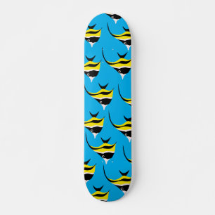 Fiskskola Mini Skateboard Bräda 18,5 Cm