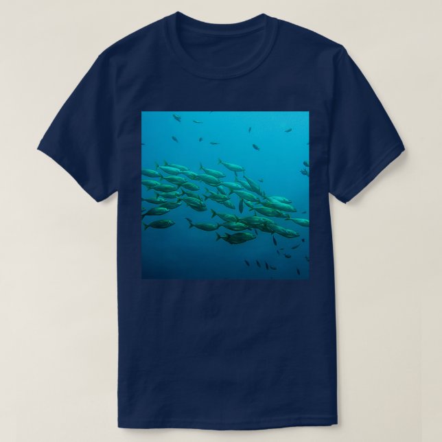 Fiskskolan i Oceanen T Shirt (Design framsida)