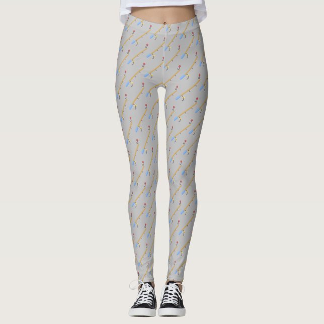 Fiskstav Leggings (Framsida)