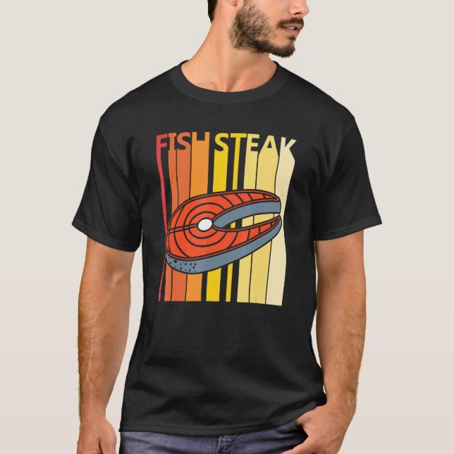 Fiskstek T Shirt (Framsida)