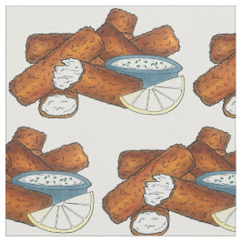 Fisksticks Fisksticks Fiske Finger Tartar Sauce Tyg