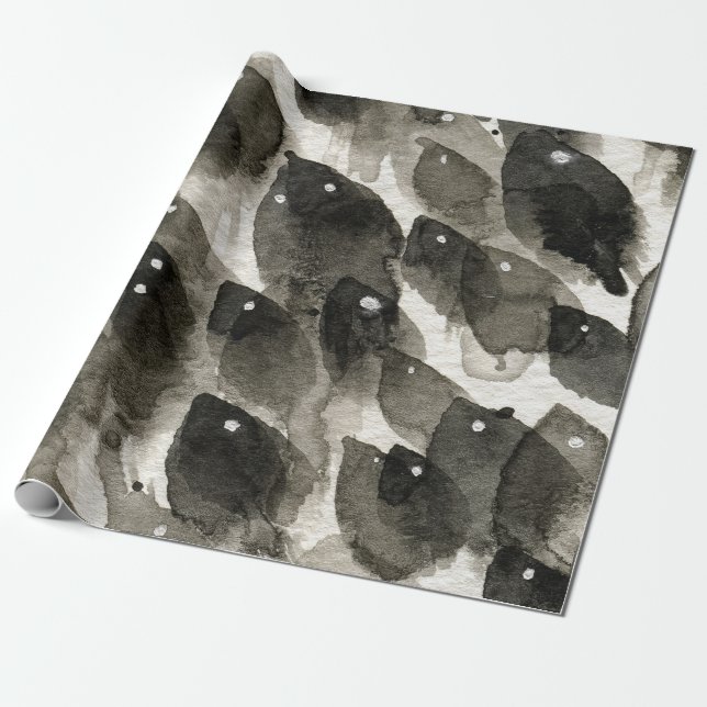 Fiskstorm Presentpapper (Utrullad)