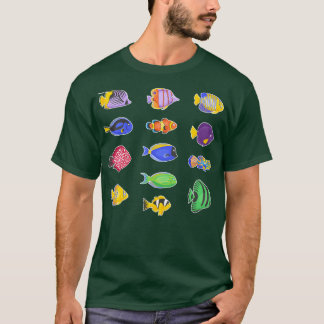 Fisktangar älskare t shirt