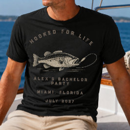 Fisktematiserad skräddarsydd fiskebrorsfest t shirt