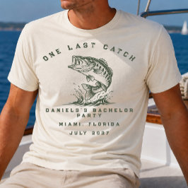 Fisktematisk skräddarsydd fiskebrorsfest t shirt