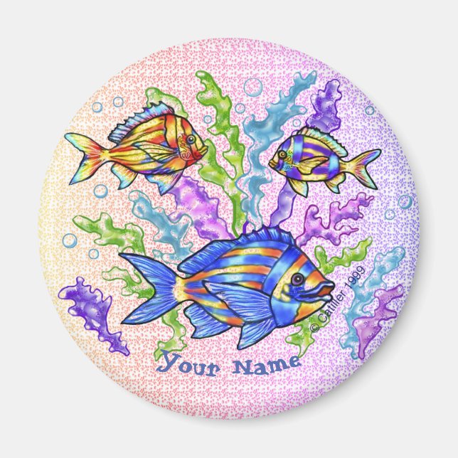 Fisktrast Magnet (Framsidan)