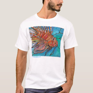 FiskTurkeyfish för kall Lionfish tropisk t-skjort T Shirt