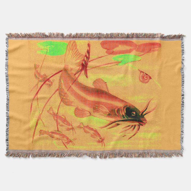 fiskutskrift filt (Framsidan)