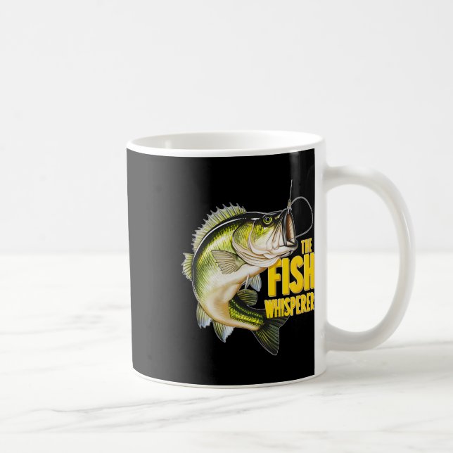 Fiskvisare Novelty Fiskare Kaffemugg (Höger)