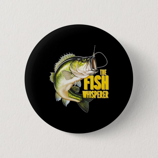 Fiskvisare Novelty Fiskare Knapp (Framsida)