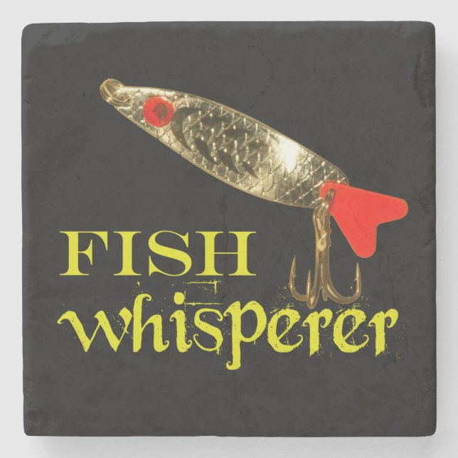 Fiskvisare Underlägg Sten (Framsidan)