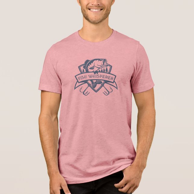 Fiskviskare T Shirt (Framsida)